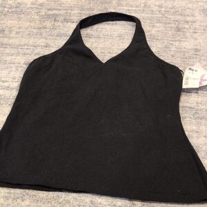 Black Intimate Options Halter Camisole